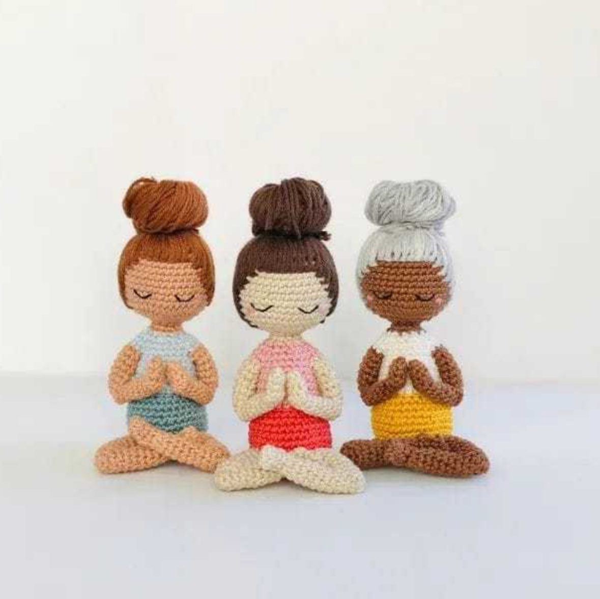 Receita Bonecas Yoga