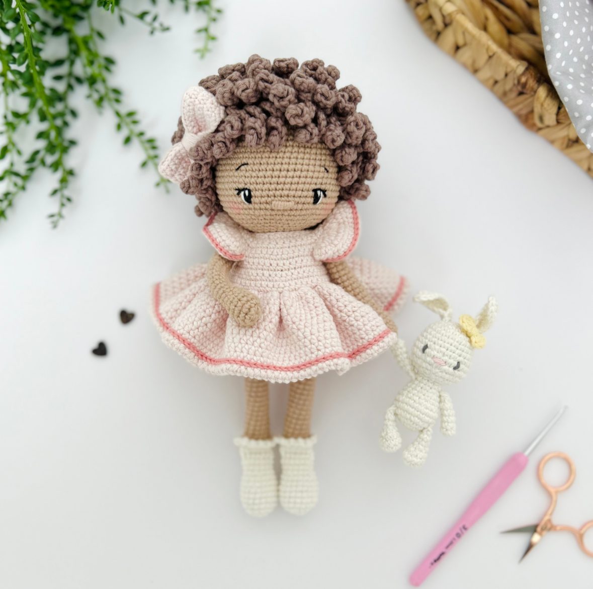 Receita Boneca Emilie e Socks, o Coelhinho
