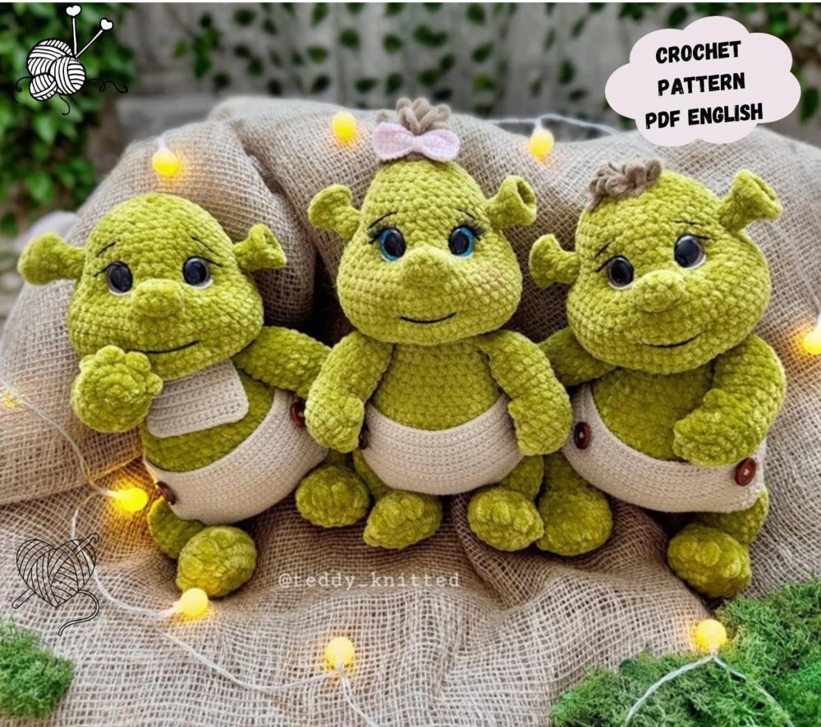 Receita Ogrinhos do Shrek